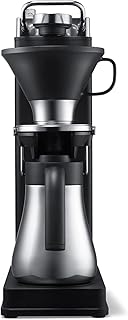 BALMUDA The Brew | Automatic Pour Over Coffee Maker | Clear Brewing Method | Precise Temperature Regulation | Three Brewing Modes – Regular, Strong, Iced | Compact Design | K06H-BK | US Version