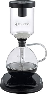 [Factory Store] QUEEN SENSE Patented Siphon/Syphon Coffee Maker Electric Vacuum Coffee Pot CM0601 (Siphon Coffee Maker)