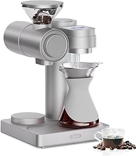 Gevi Professional Barista Coffee Machine | Smart Pour-over Drip Coffee Maker | Programmable Brew & Spin Speed | 51 Step Grind Settings | Custom Recipes | Fit for Home, Office, Hotels, and Bars