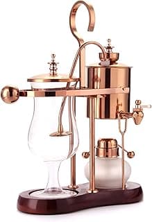 belgianbelgium-luxury-royal-family-balance-syphon-coffee-maker-siphon-brewer-elegant-design-retro-style-polished-rose-gold