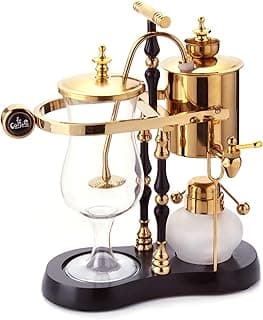 belgianbelgium-family-balance-siphonsyphon-coffee-maker-elegant-double-ridged-fulcrum-with-tee-handle-egyptian-black-gold