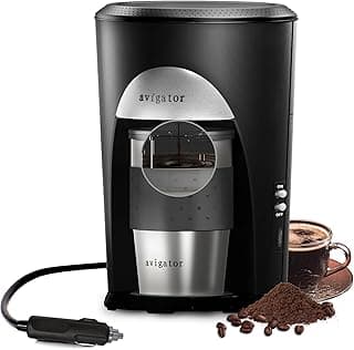 portable-coffee-maker-12v-car-coffee-maker-travel-coffee-machine-fits-car-cigarette-lighter-plug-auto-shut-off-ground-coffee-maker-for-driving-campingrvsilver-black