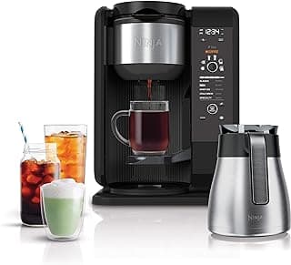 ninja-cp307-hot-and-cold-brewed-system-tea-coffee-maker-with-auto-iq-6-sizes-5-styles-5-tea-settings-50-oz-thermal-carafe-frother-coffee-tea-baskets-dishwasher-safe-parts-black